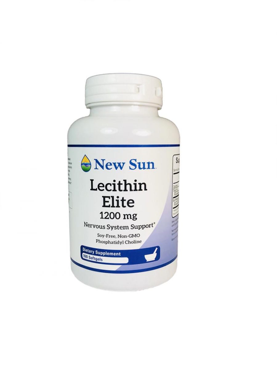 Lecithin Elite Supports Brain and Heart Health 100 Softgels