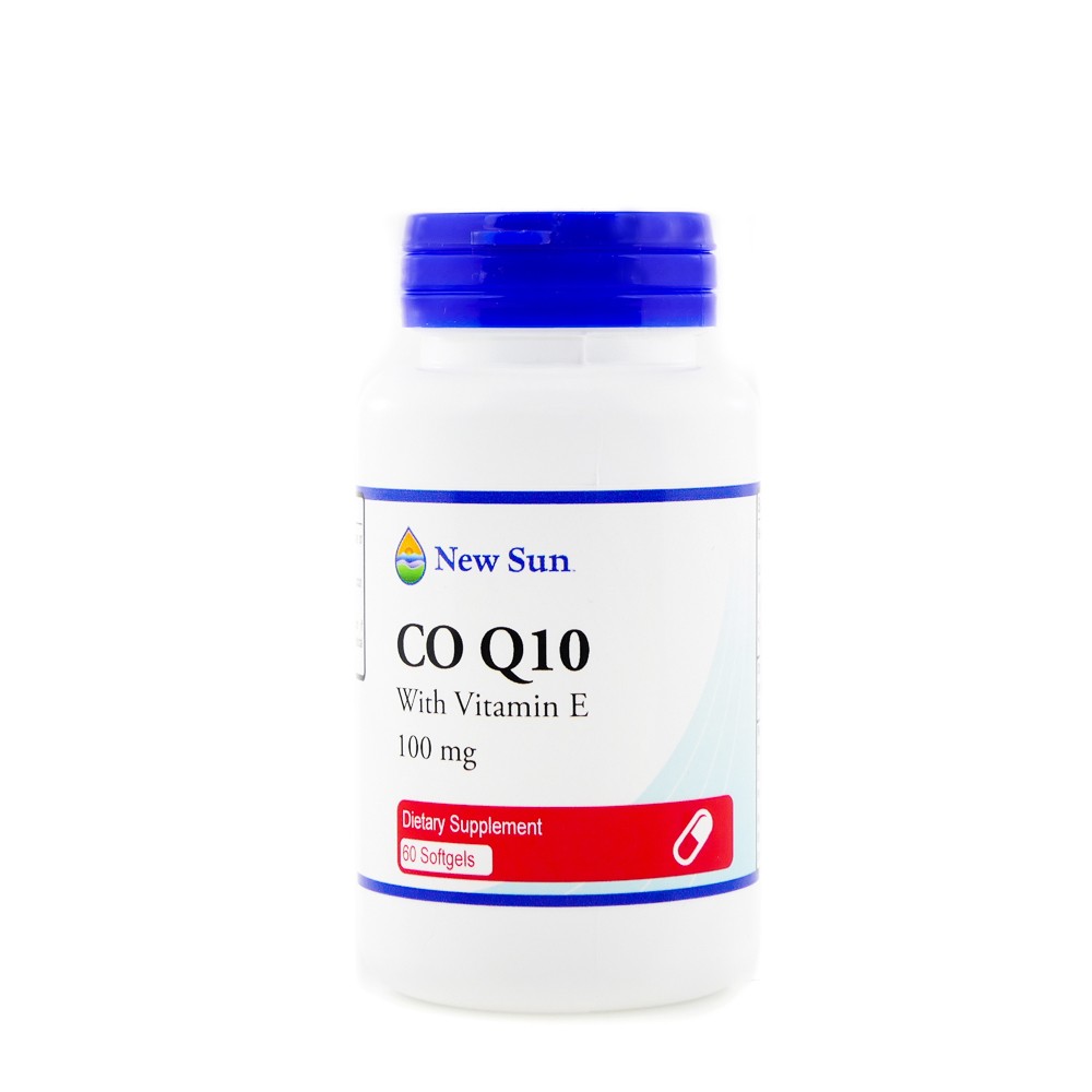 COQ10 100 mg  60 gel caps