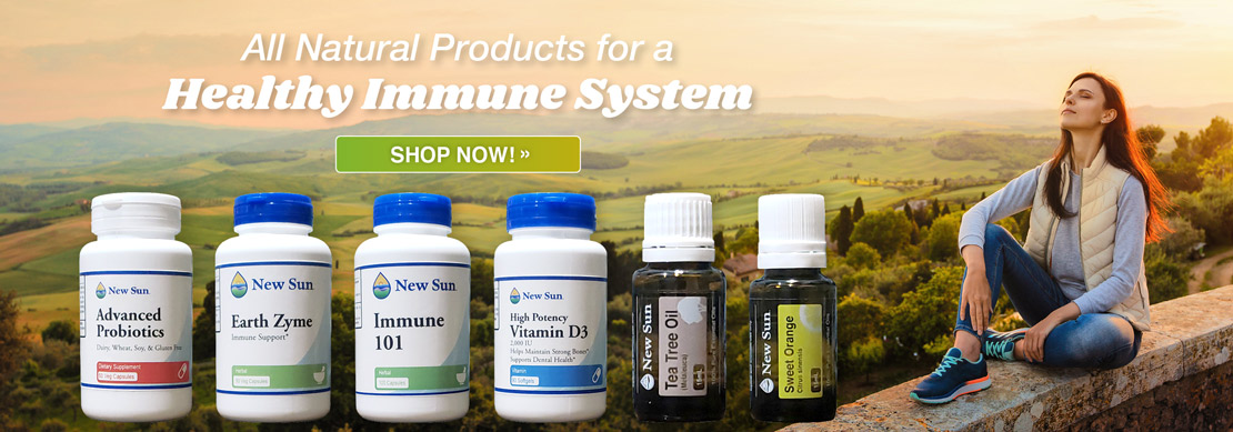 Vitamin Supplements and Essential Oils - Home | New Sun Products